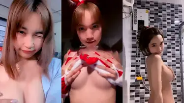 Bokep Indo Kiriman Pap Toket ABG Tiktok 3 poster