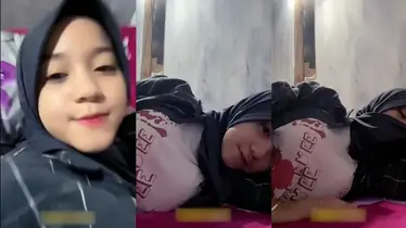 Host Bigo Hijab Cantik Pamer Toge Montok poster