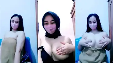 Ukhti Nakal Toket Mulus Posisi Nungging poster